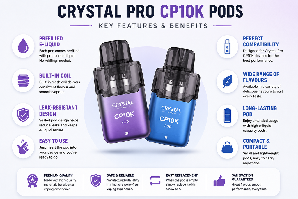 Everything You Need to Know Before Buying Crystal Pro CP10K Pods