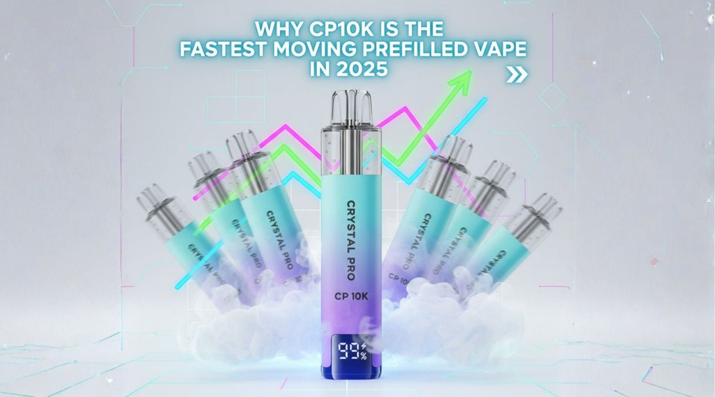Why CP10K Is the Fastest Moving Prefilled Vape in 2025: Features, Puff Count, Flavours & More