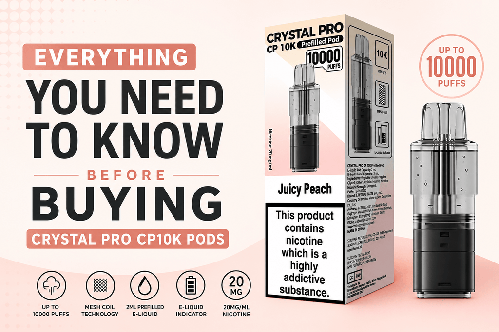 Everything You Need to Know Before Buying Crystal Pro CP10K Pods