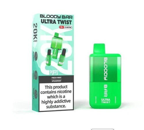 How Does the Draw-Activation System Work on the Bloody Bar Ultra Twist 20000 Disposable Vape?