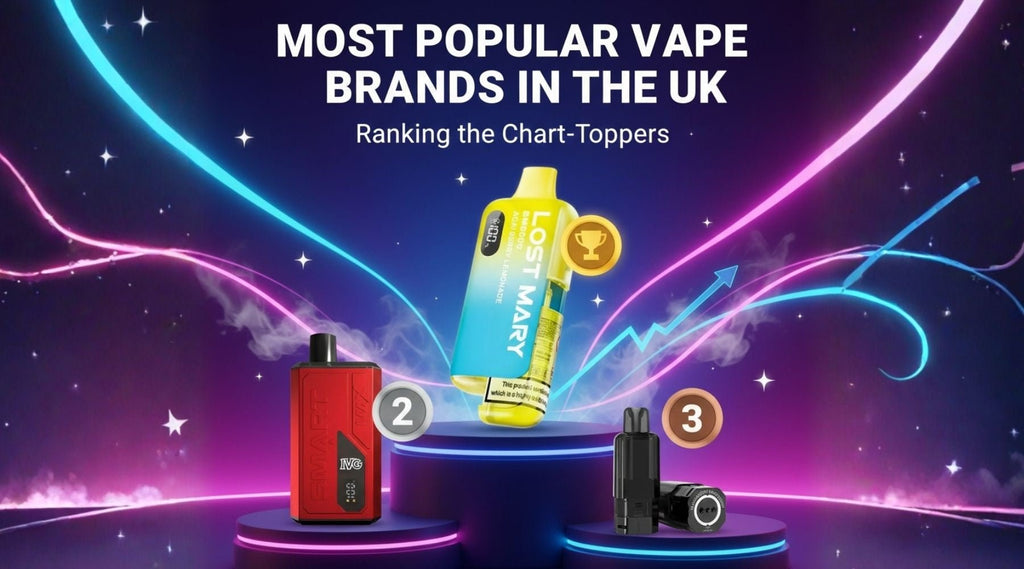 Most Popular Vape Brands in the UK - Ranked by Vapers