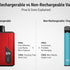 Rechargeable vs Non-Rechargeable Vapes - Pros and Cons Explained