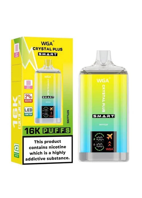 Why Choose the WGA Crystal Plus Smart 16000 Puffs Disposable Vape?