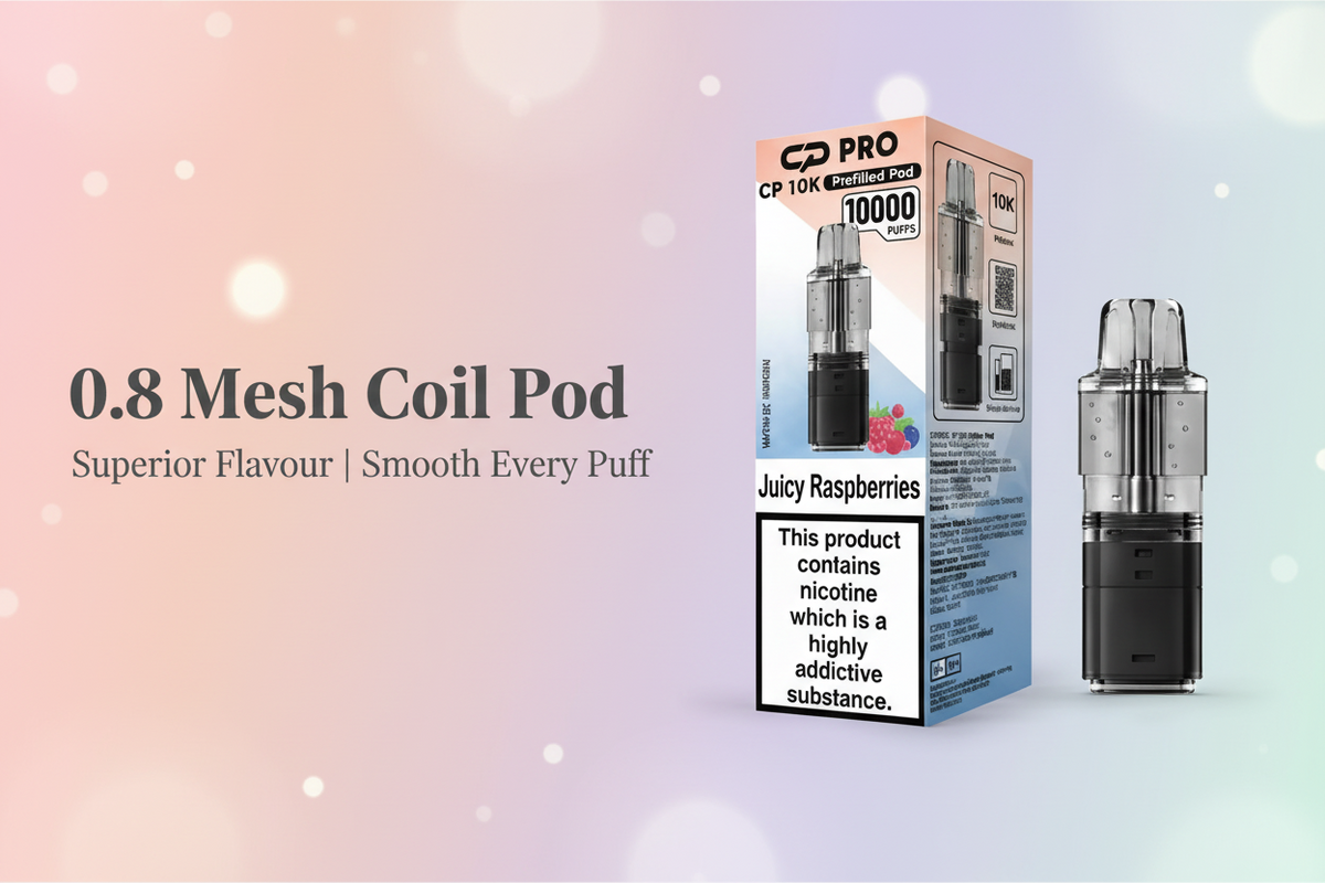 0.8 Mesh Coil Pod