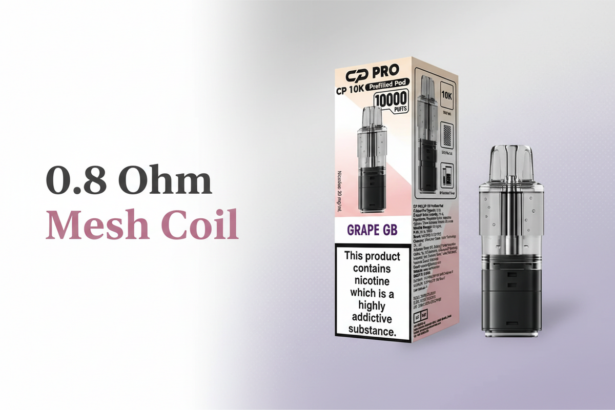 0.8 Ohm Mesh Coil