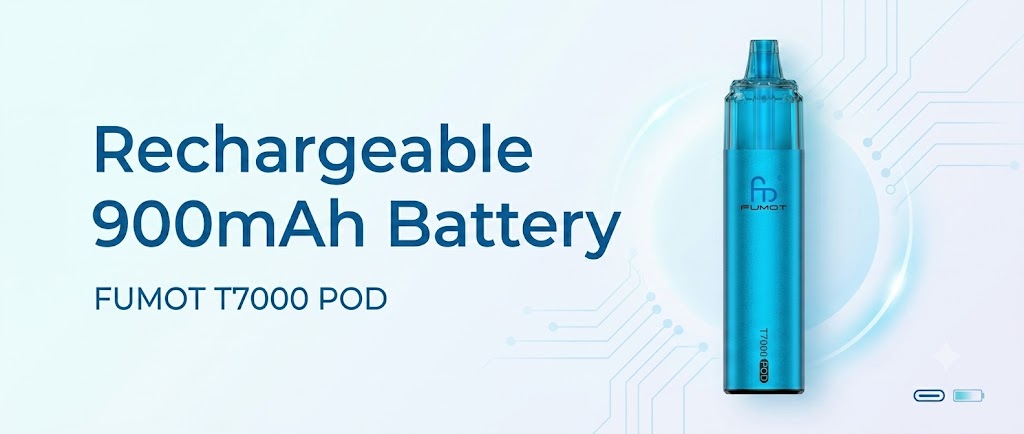 Rechargeable 900mAh Battery