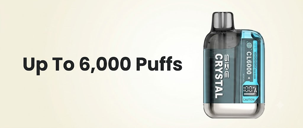 Up To 6,000 Puffs