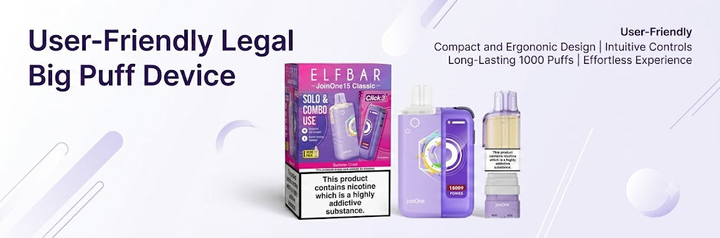 User-Friendly Legal Big Puff Device