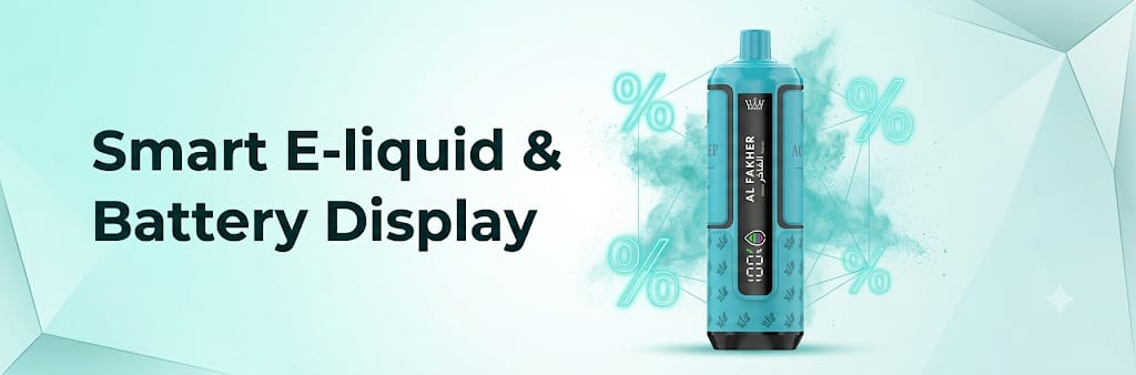 Smart E-liquid & Battery Display