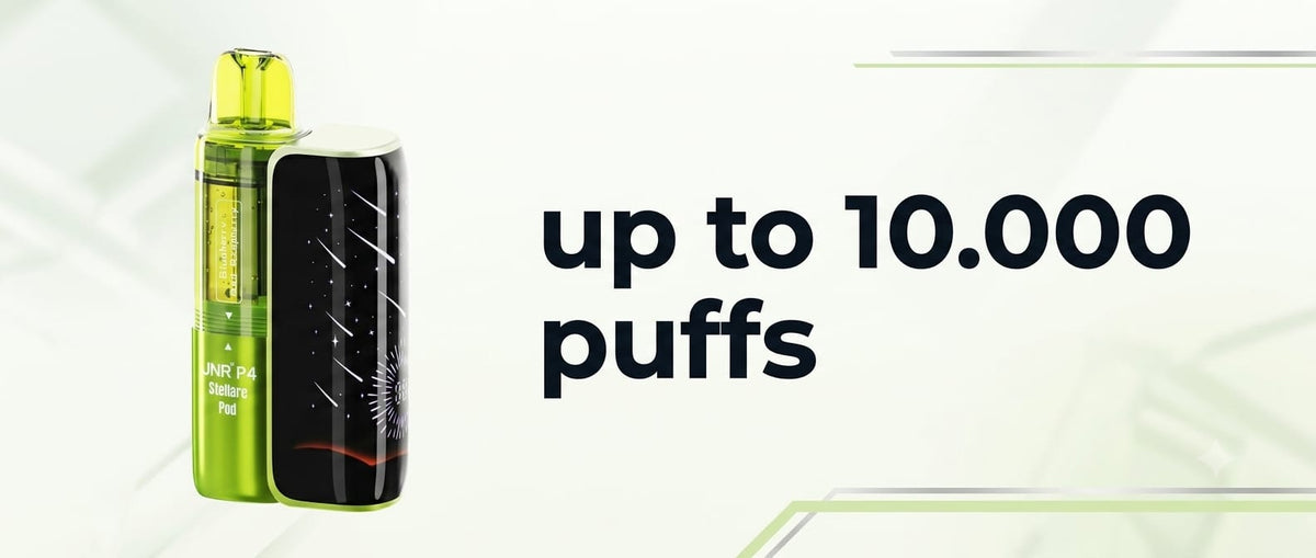 Up to 10,000 Puffs