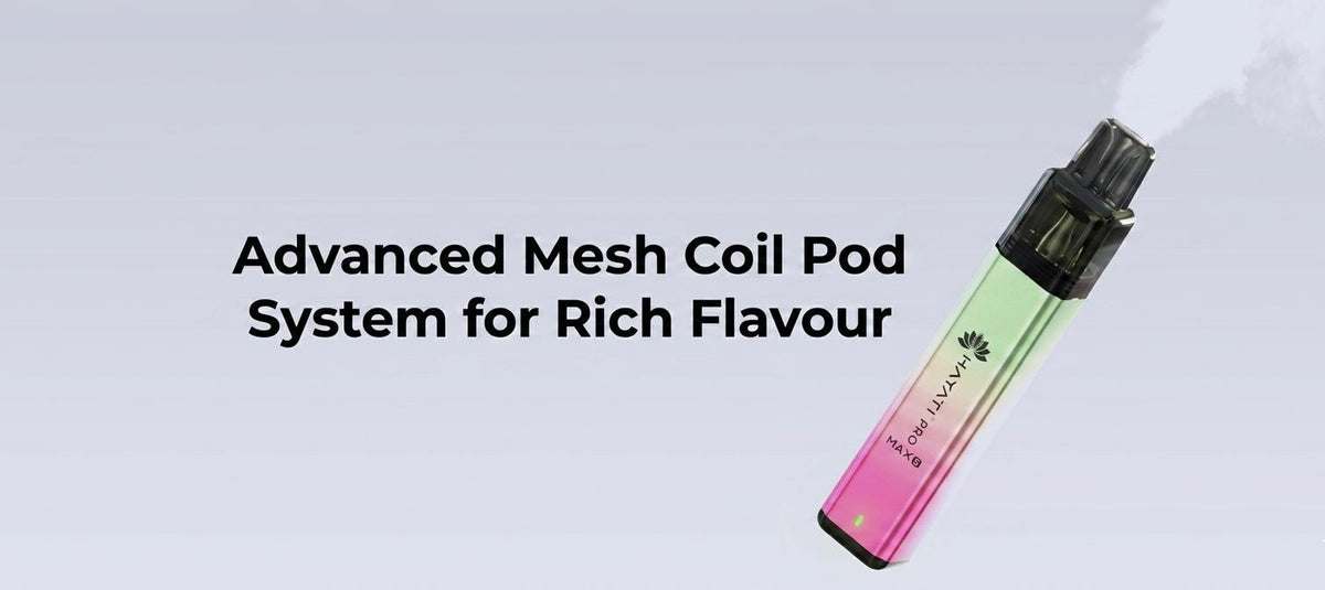 Advanced Mesh Coil Pod System for Rich Flavour