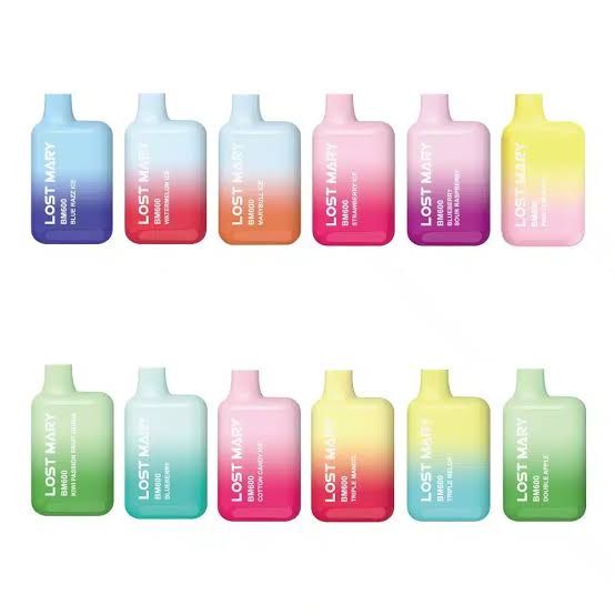15+ Flavours of Lost Mary BM600 Prefilled Pod Kit