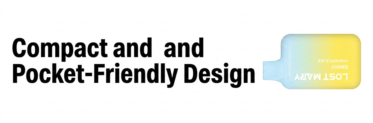 Compact and Pocket-Friendly Design