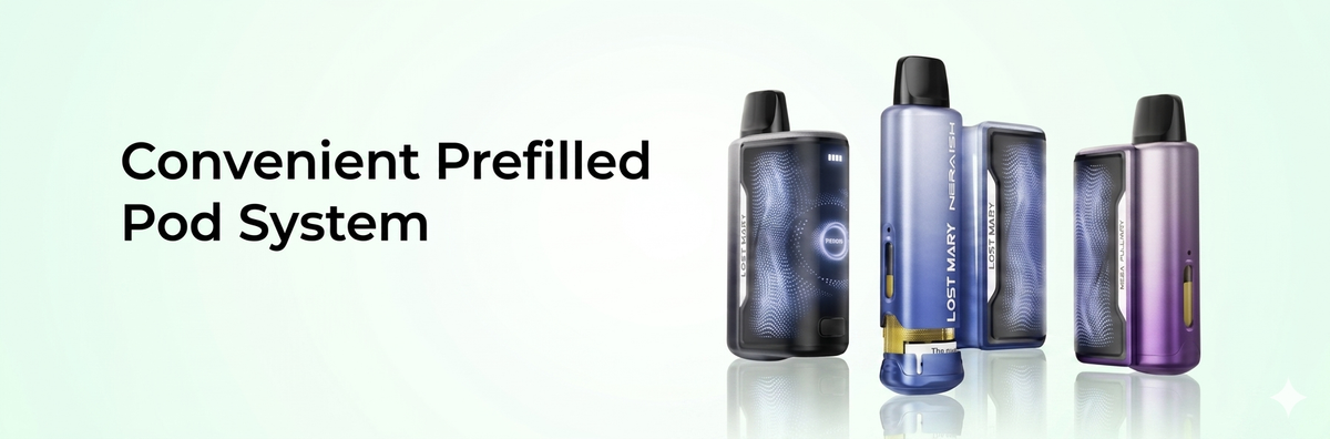 Convenient Prefilled Pod System