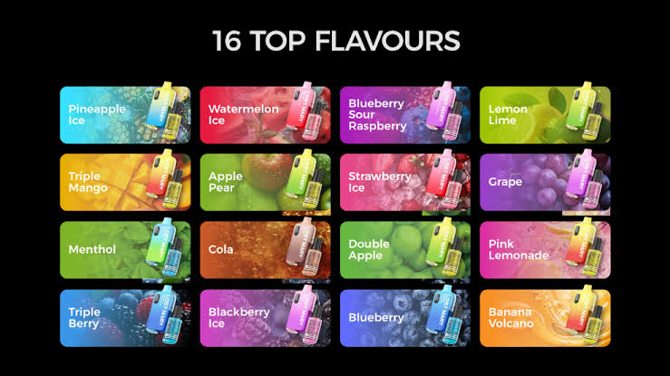 Lost Mary BM6000 Refillable Vape Flavours