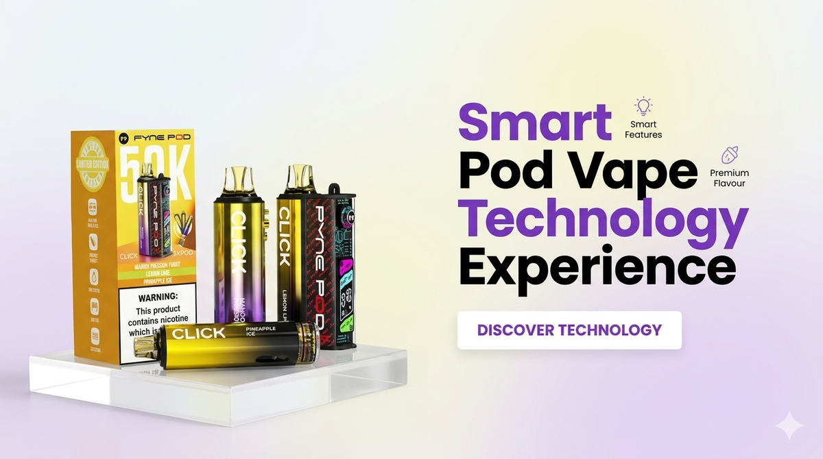 Smart Pod Vape Technology Experience