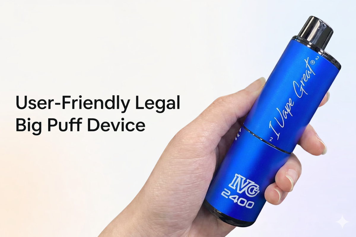 User-Friendly Legal Big Puff Device
