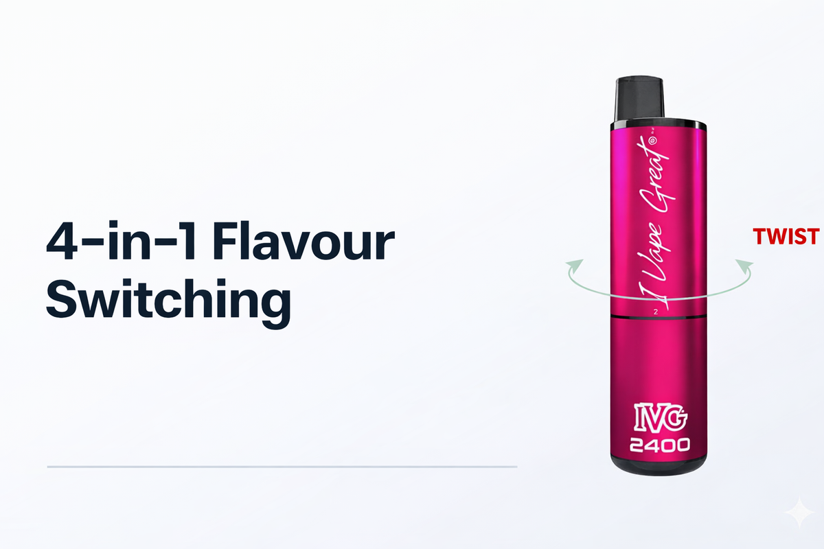 4-in-1 Flavour Switching