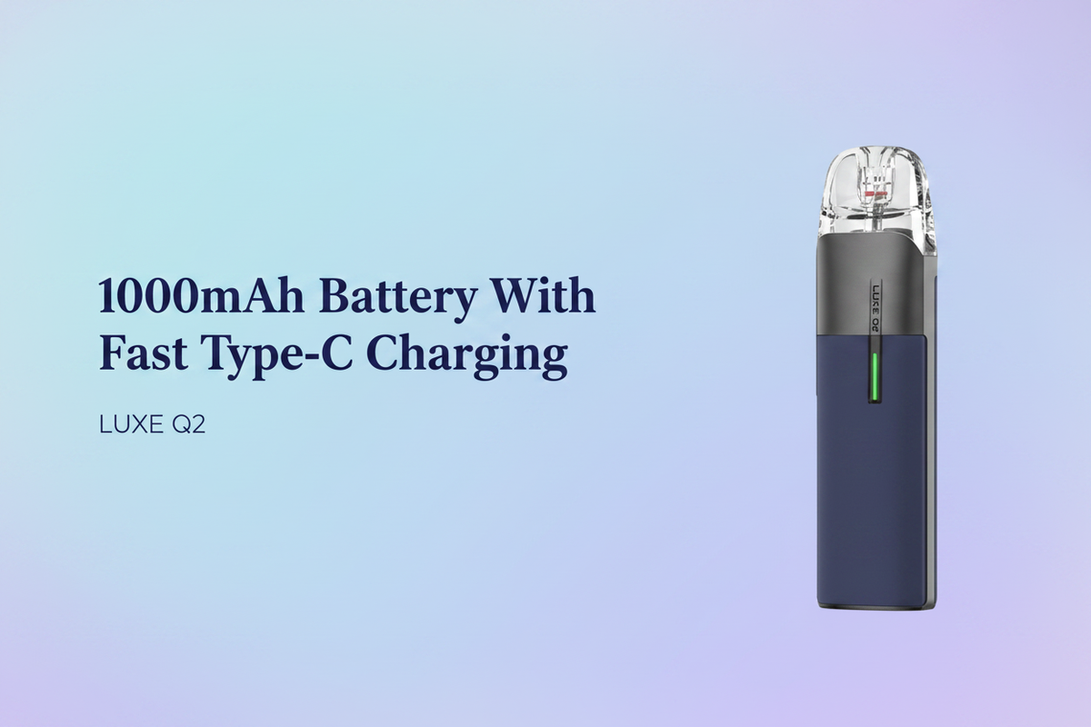 1000mAh Battery With Fast Type-C Charging