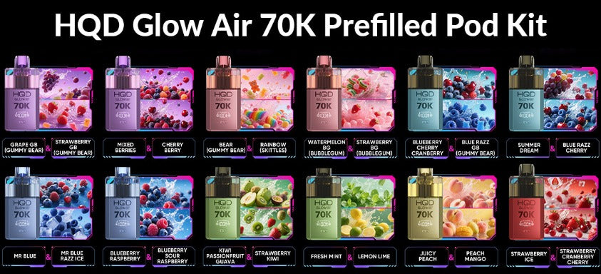 20 Available Flavours