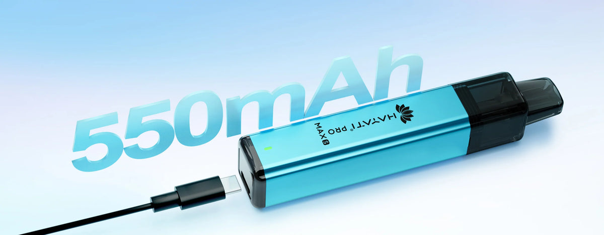 550mAh Battery with USB-C Fast Charging Support