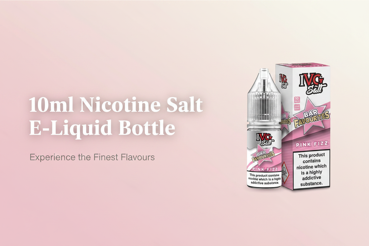 10ml Nicotine Salt E-Liquid Bottle