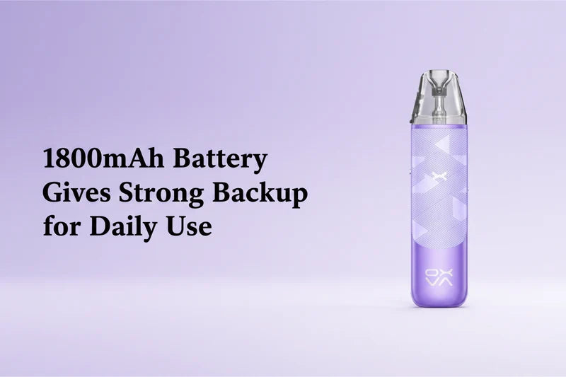 1800mAh Battery Gives Strong Backup for Daily Use