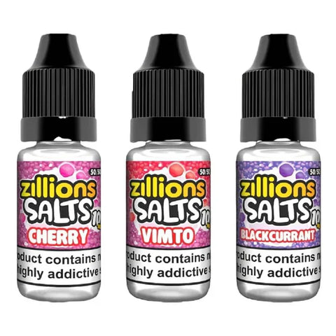Box Of 5 -  Zillion 10ML Nic Salts