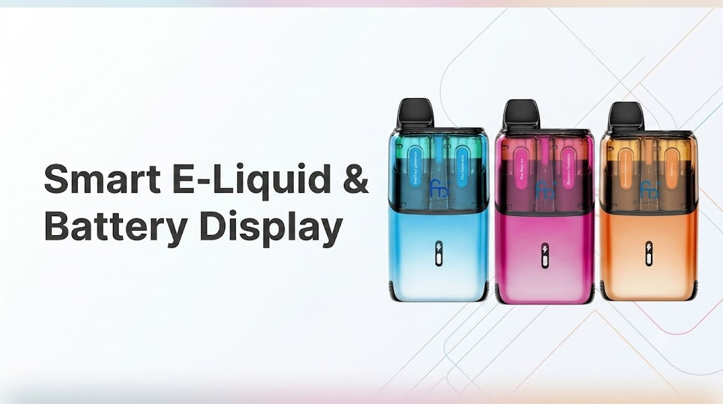Smart E-Liquid & Battery Display