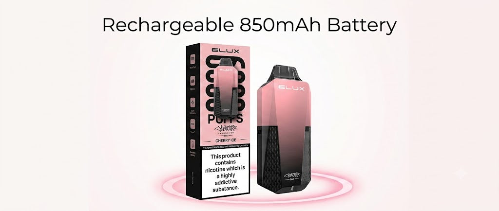 Rechargeable 850mAh Battery