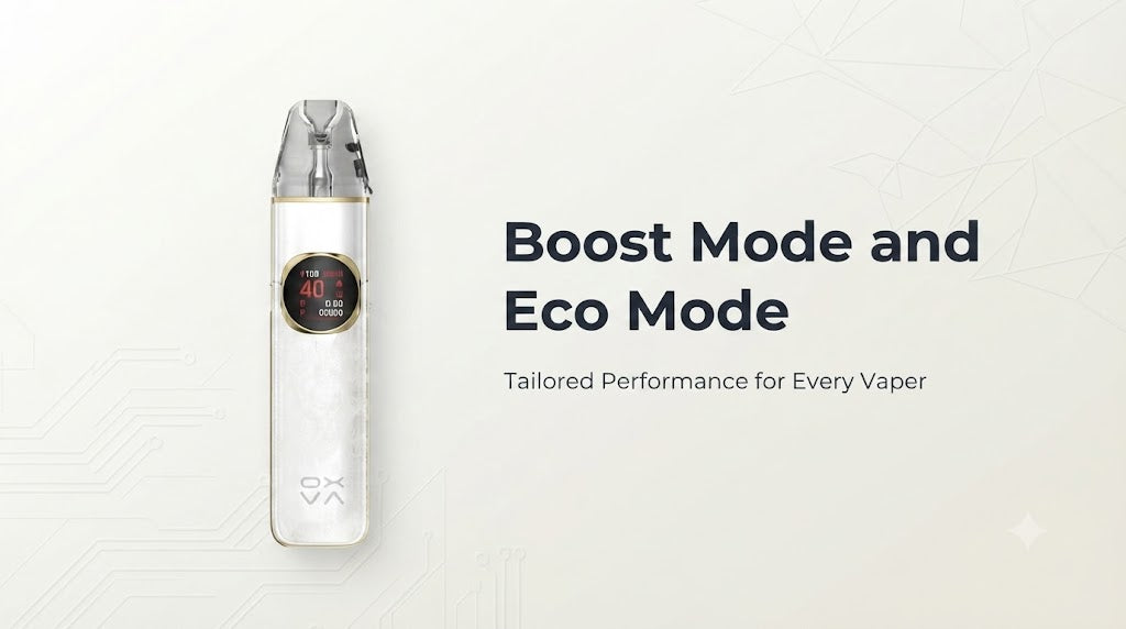 Smart, Boost, and Eco Modes