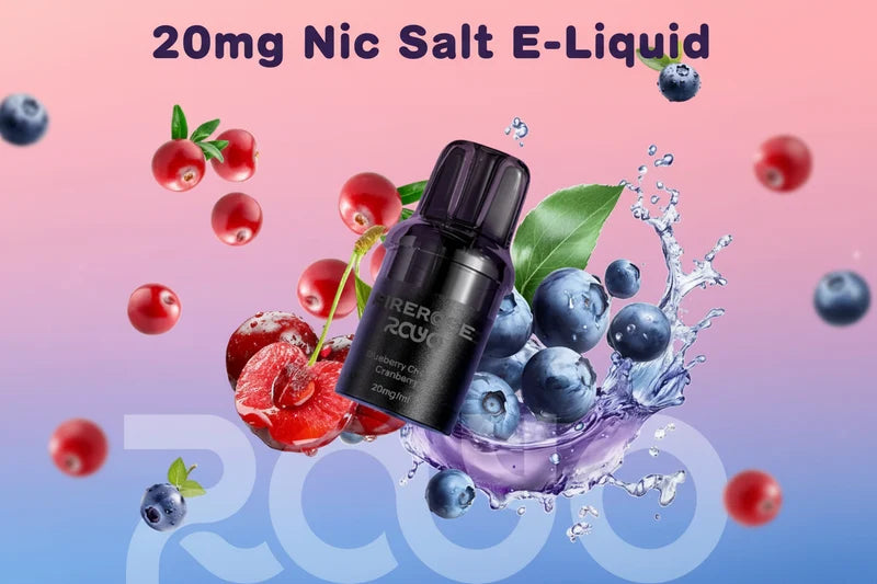 20mg Nicotine with Better E-Liquid Capacity