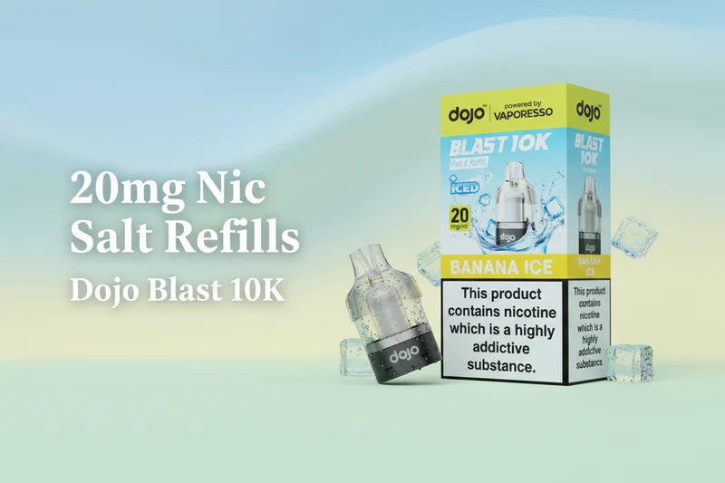 20mg Nicotine with Better E-Liquid Capacity