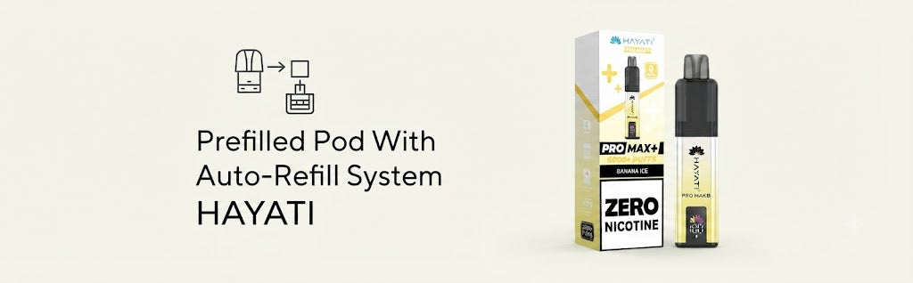 Prefilled Pod With Auto-Refill System