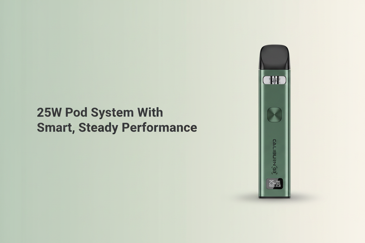 25W Pod System With Smart, Steady Performance