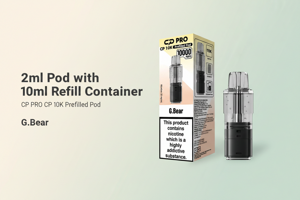 2ml Pod with 10ml Refill Container