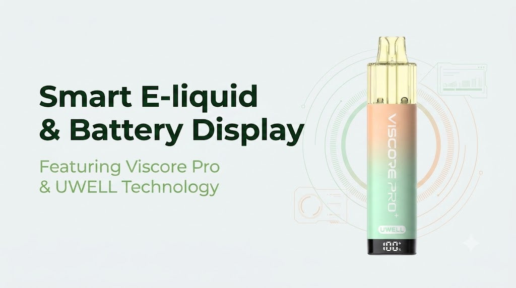 Smart E-liquid & Battery Display