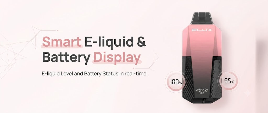 Smart E-liquid & Battery Display