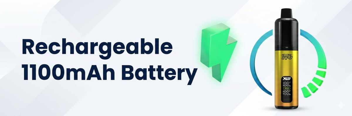 Rechargeable 1100mAh Battery