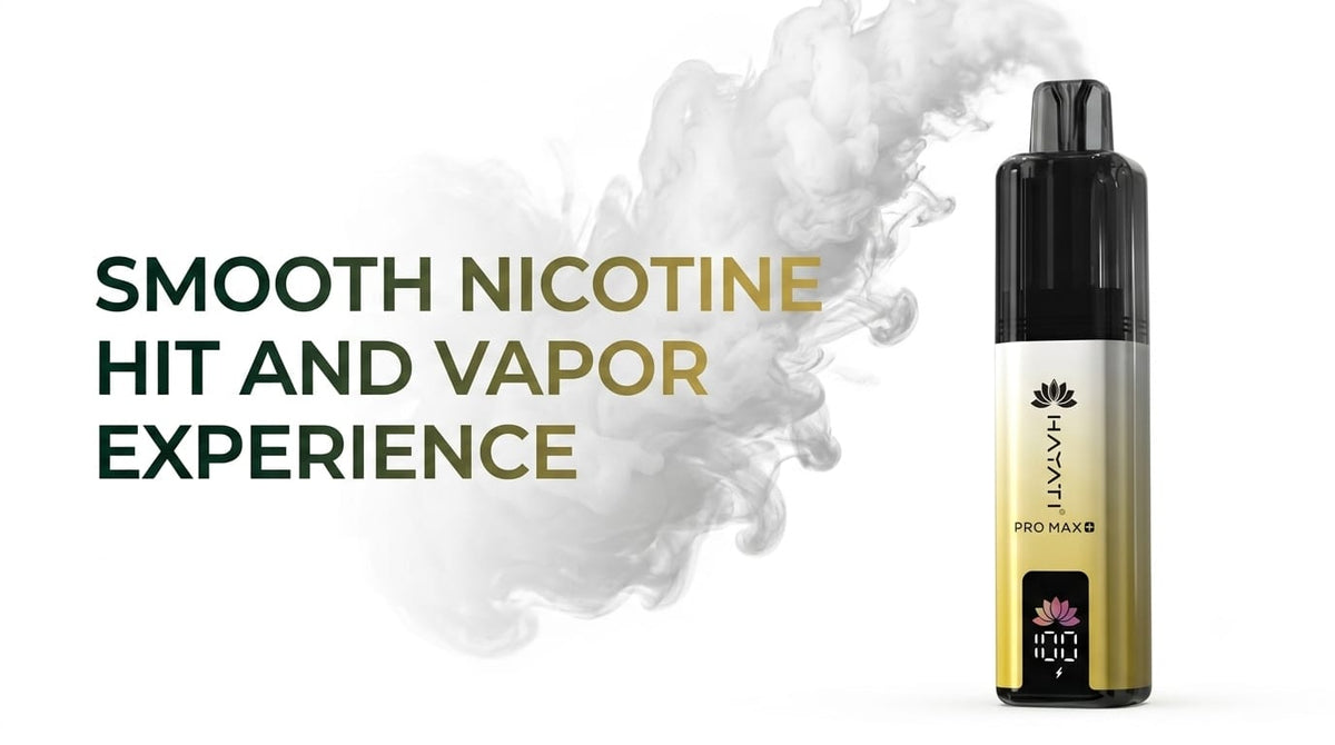 Smooth Nicotine Hit and Vapor Experience
