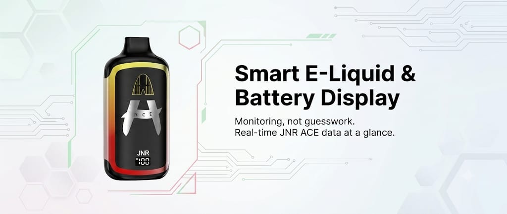 Smart E-Liquid & Battery Display