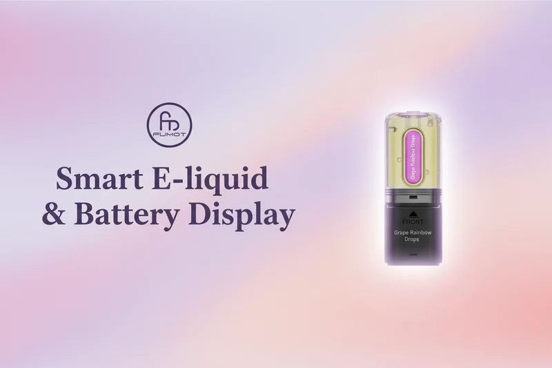Smart E-liquid & Battery Display
