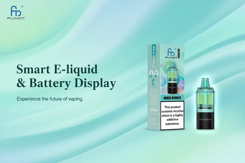 Smart E-liquid & Battery Display