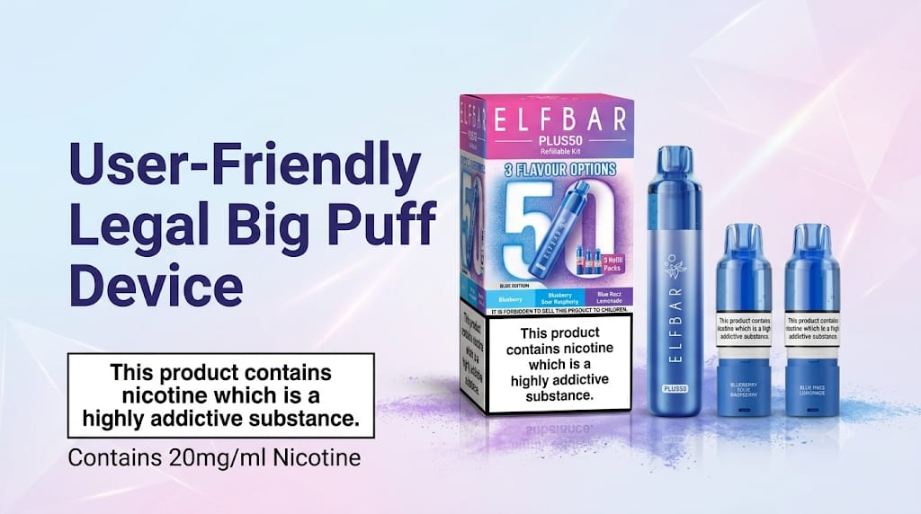 User-Friendly Legal Big Puff Device