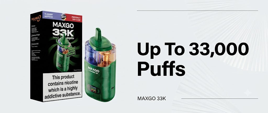 Up To 33,000 Puffs