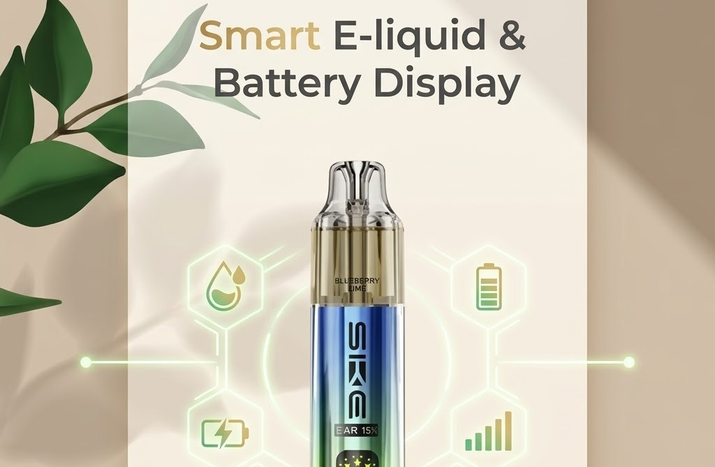 Smart E-liquid & Battery Display