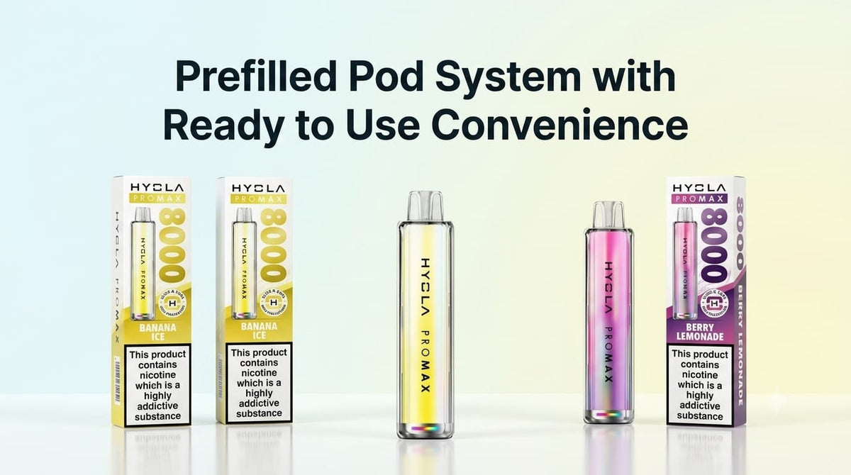 Prefilled Pod System with Ready to Use Convenience