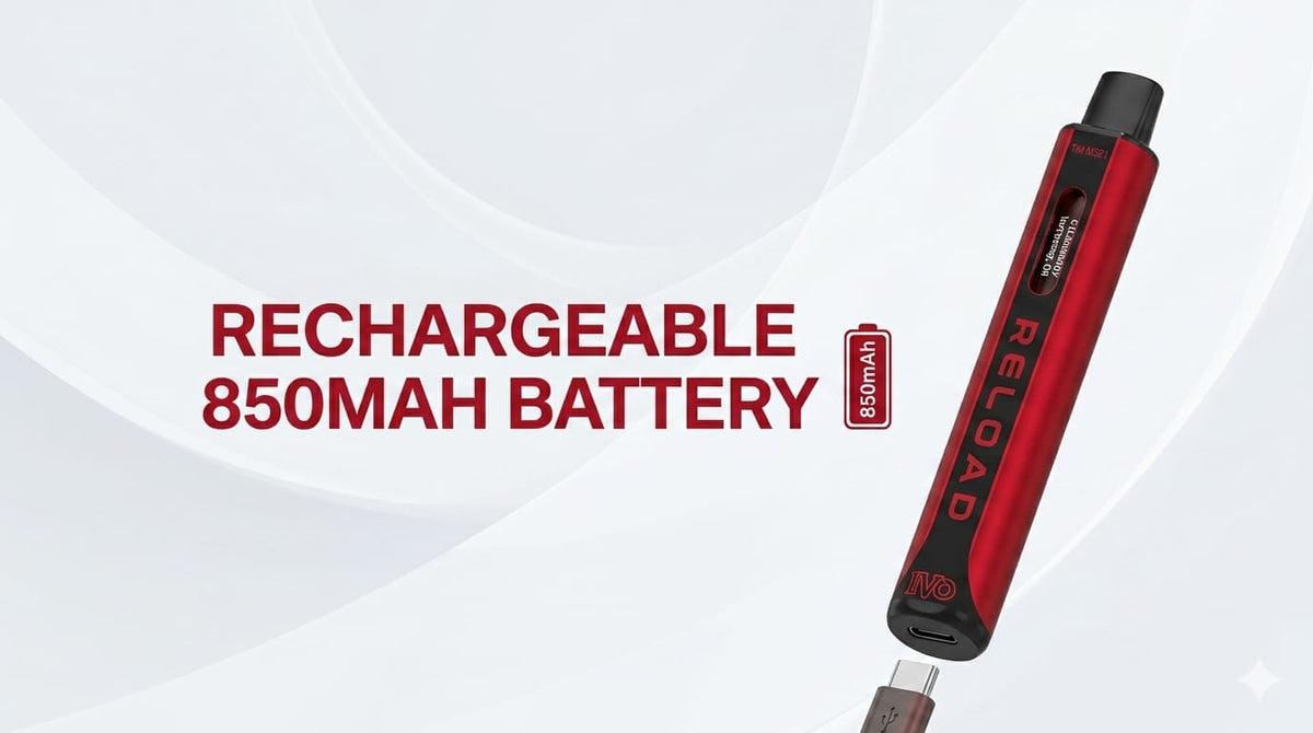 Rechargeable 850mAh Battery