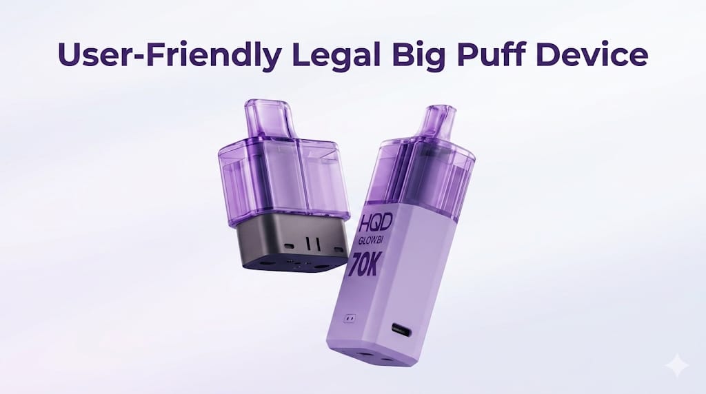 User-Friendly Legal Big Puff Device