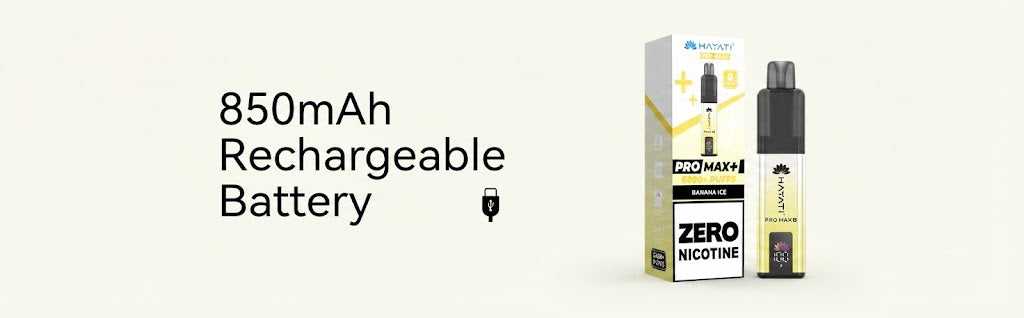 850mAh Rechargeable Battery